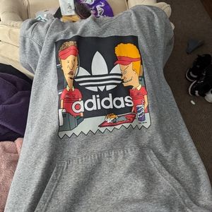 Adidas Bevis and Butthead Hoodie